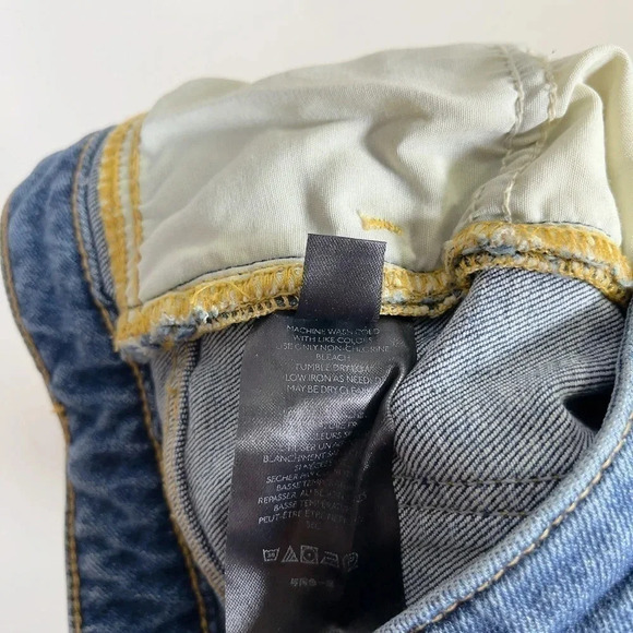 Anthropologie Pilcro Boyfriend Distressed  Jeans Size 25 - Picture 10 of 15